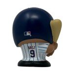 Party Animal MLB Jumbo Squeezymates Chicago Cubs Baez Squeezy Figurine, Team Colors, 5" Tall