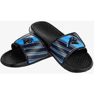 FOCO Carolina Panthers NFL Mens Legacy Sport Slide - L