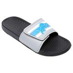 FOCO Detroit Lions NFL Mens Stripe Mens Legacy Sport Slide - L