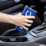 Rico Industries NFL Football Indianapolis Colts 18oz Soft Touch, Easy Grip Tumbler