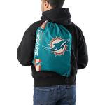 FOCO Miami Dolphins NFL Big Logo Drawstring Backpack