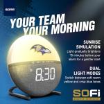 SOAR NFL Sunrise Alarm Clock, Dallas Cowboys