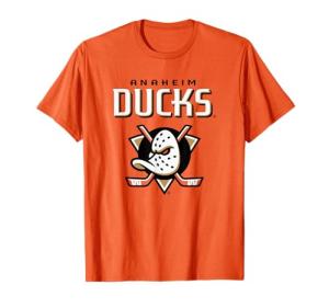 Anaheim Ducks Power Play Orange NHL Officially Licensed T-Shirt