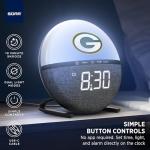SOAR NFL Sunrise Alarm Clock, Dallas Cowboys