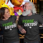 Printbox Originals Verde Listos Austin Shirt for Men, Austin Soccer Shirts, Football Fan T-Shirt