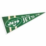 New York Jets Throwback Vintage Retro Pennant Flag