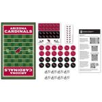 MasterPieces - NFL Checkers, Officially Licensed Arizona Cardinals Football Board Game for 2 Players, Family Fun for Kids & Adults