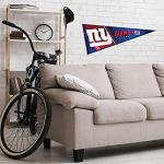 Rico Industries NFL Football New York Giants Primary 12" x 30" Felt Wall Décor Pennant - Great for Home/Bed Room/Man Cave Décor
