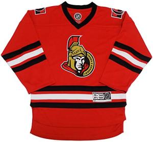 Ottawa Senators Blank Red Men's Home Team Apparel Jersey (Large/X-Large)
