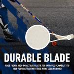 NHL Buffalo Sabres Team Vinyl Street Hockey Stick, Right Hand, 48"