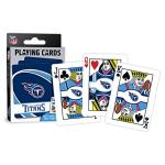 Masterpieces Officially Licensed NFL Tennessee Titans Playing Cards - 54 Card Deck for Adults