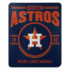 NORTHWEST MLB Houston Astros 50x60 Fleece Southpaw DesignBlanket, Team Colors, One Size