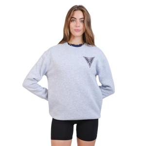 Ultra Game WNBA Official Womens Velvet Plush Crew Sweatshirt, Golden State Valkyries, Heather Gray, X-Large