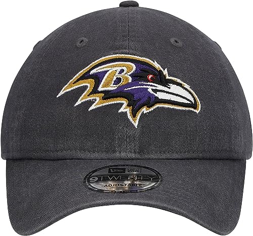 Baltimore Ravens New Era Adjustable Graphite Cap