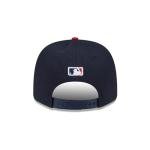 New Era Unisex-Adult MLB Player Replica 9SEVENTY Baseball Team Color Stretch Adjustable Snapback Hat One Size Fits All - Atlanta Braves - Navy