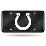 Rico Industries NFL Football Indianapolis Colts Carbon Fiber Metal Tag