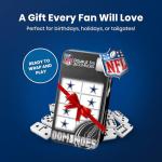 Masterpieces Officially Licensed NFL Dallas Cowboys 28 Piece Dominoes Game for Adults