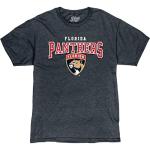 Florida Panthers NHL Officially Licensed T-Shirt Heathered Black, Medium