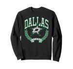 Dallas Stars Vintage Victory Black Officially Licensed Sweatshirt