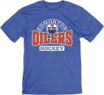 Edmonton Oilers NHL Officially Licensed Tri-Blend T-Shirt Beards, Large