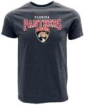 Florida Panthers NHL Officially Licensed T-Shirt Heathered Black, Medium