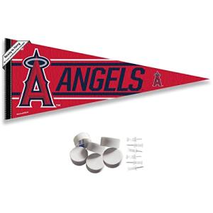 WinCraft Los Angeles Angels Pennant Banner and Wall Tack Pads