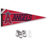 WinCraft Los Angeles Angels Pennant Banner and Wall Tack Pads