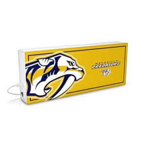 SOAR NHL LED Ambience Light Box: Elevate Your Space with Officially Licensed Wall Décor, Nashville Predators
