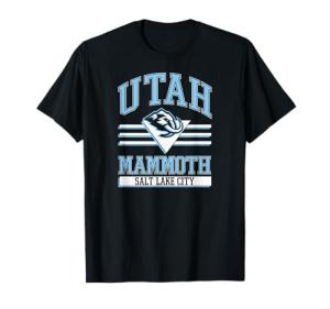 Utah Mammoth Salt Lake City Black NHL Officially Licensed T-Shirt