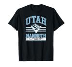Utah Mammoth Salt Lake City Black NHL Officially Licensed T-Shirt