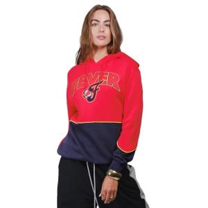 Ultra Game WNBA Official Womens Super Soft Stellar Hoodie Sweatshirt, Indiana Fever, Team Color, Large