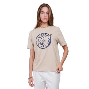 Ultra Game WNBA Official Womens Super Soft Fashion T-Shirt, Minnesota Lynx, Sand, X-Large