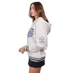 Ultra Game Unisex WNBA Official Super Soft Kaleido Hoodie Sweatshirt, Golden State Valkyries, Oatmeal Heather, Small