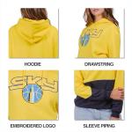 Ultra Game WNBA Official Womens Super Soft Stellar Hoodie Sweatshirt, Indiana Fever, Team Color, Large