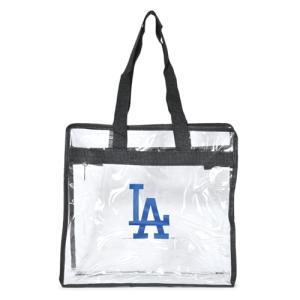 Los Angeles Dodgers Clear Tote Bag, Standard