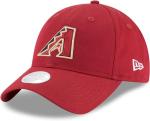 New Era Women's MLB Core Classic 9TWENTY Adjustable Hat Cap One Size Fits All (US, Alpha, One Size, Arizona Diamondbacks)