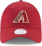New Era Women's MLB Core Classic 9TWENTY Adjustable Hat Cap One Size Fits All (US, Alpha, One Size, Arizona Diamondbacks)