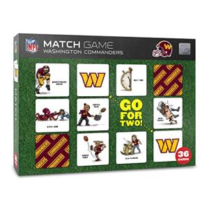 YouTheFan NFL Washington Commanders Licensed Memory Match Game