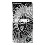 Northwest NFL Las Vegas Raiders Unisex-Adult Beach Towel, 30" x 60", Psychedelic