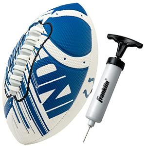 Franklin Sports NFL Indianapolis Colts Football - Youth Mini Football - 8.5" Junior Size Ball - SPACELACE Easy Grip Texture- Perfect for Kids