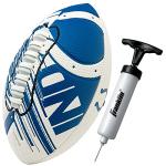 Franklin Sports NFL Indianapolis Colts Football - Youth Mini Football - 8.5" Junior Size Ball - SPACELACE Easy Grip Texture- Perfect for Kids