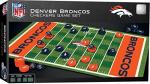 MasterPieces Family Game - NFL Denver Broncos Checkers - Officially Licensed Board Game for Kids & Adults