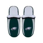 FOCO Philadelphia Eagles NFL Mens Sherpa Slide Slippers - M