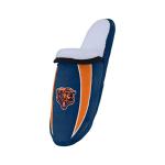FOCO Chicago Bears NFL Mens Sherpa Slide Slippers - L