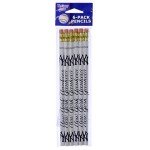 Wincraft MLB New York Yankees Pencil (6 Pack), Team Color, One Size