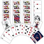 Masterpieces Officially Licensed NFL Houston Texans Playing Cards - 54 Card Deck for Adults