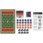 MasterPieces Family Game - NFL Denver Broncos Checkers - Officially Licensed Board Game for Kids & Adults