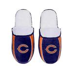FOCO Chicago Bears NFL Mens Sherpa Slide Slippers - L