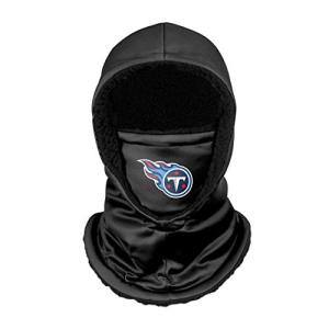 FOCO Tennessee Titans NFL Black Hooded Gaiter, adult (SVNFGRHDSN)