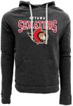 Ottawa Senators NHL Officially Licensed Tri-Blend Hooded Sweatshirt High Sticking, Large